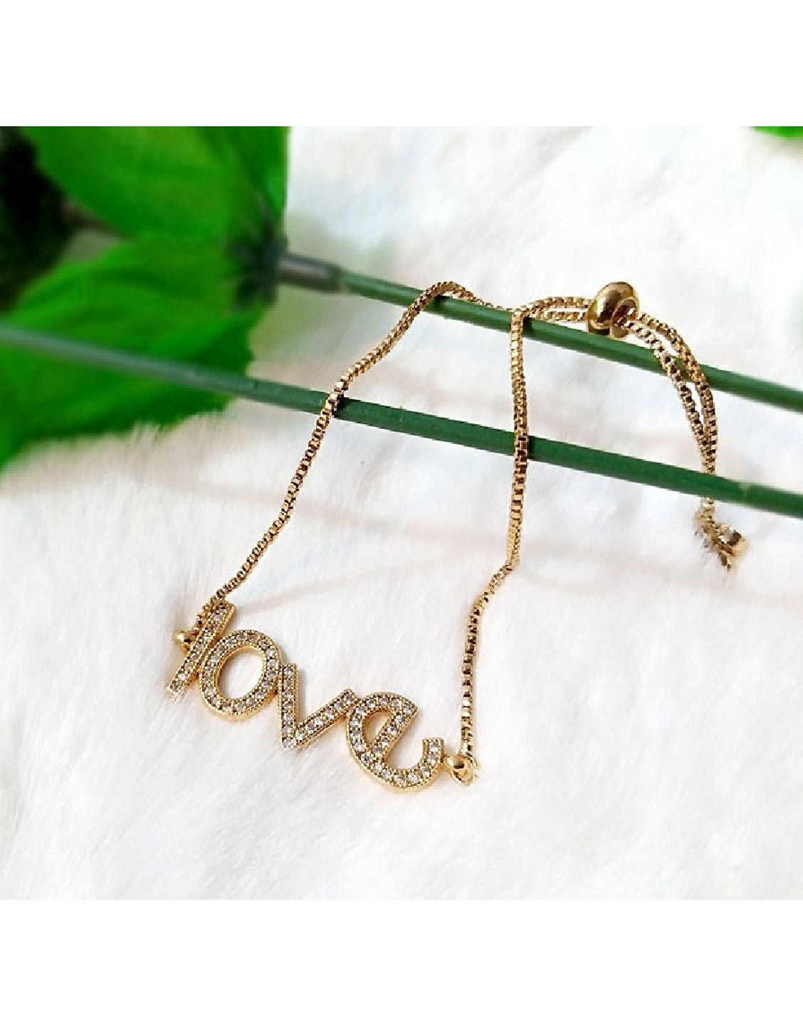 Delicate Love Bracelet for Girls (TK13633)