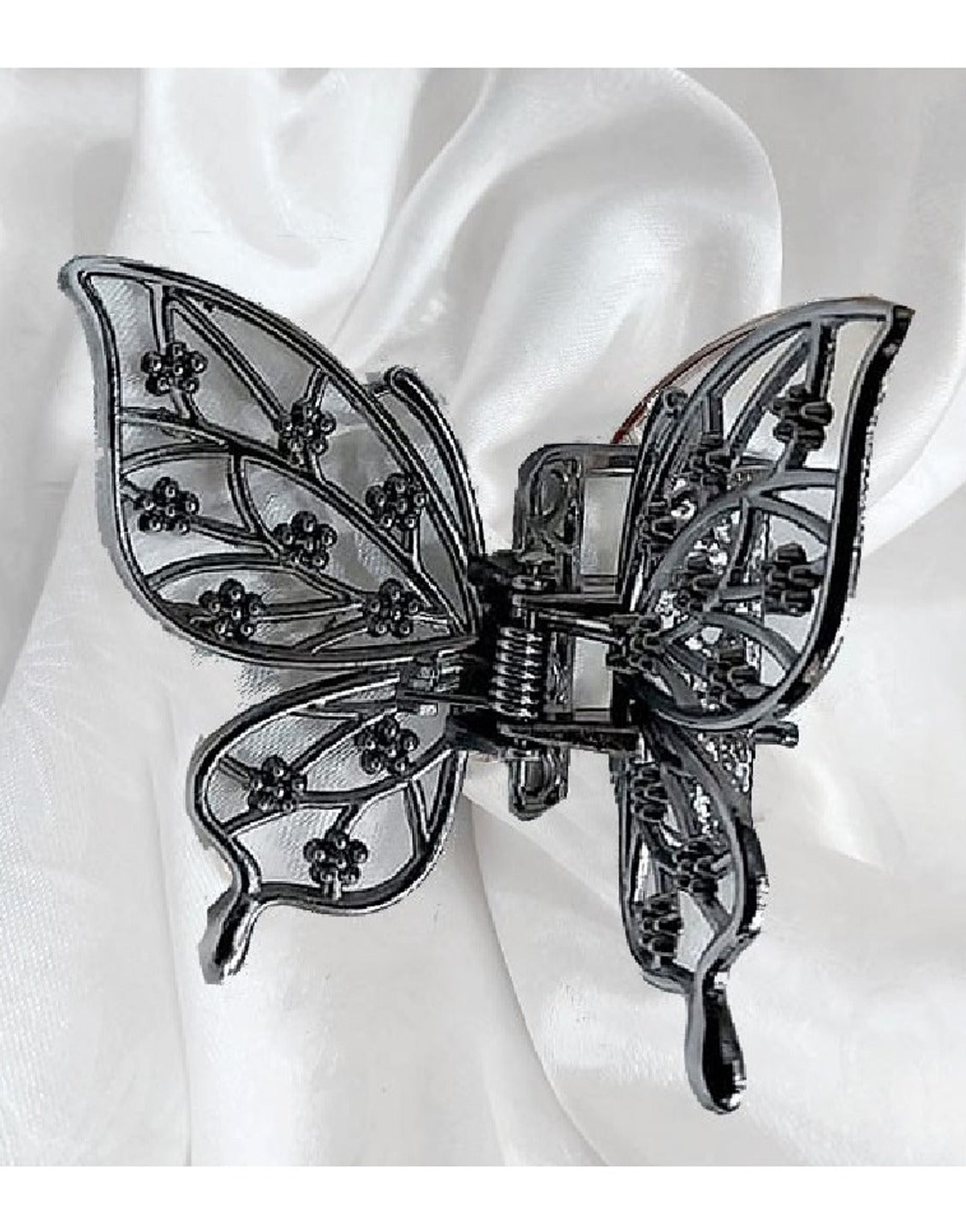 Elegant Butterfly Shaped Hair Clip - Black (TK16462)