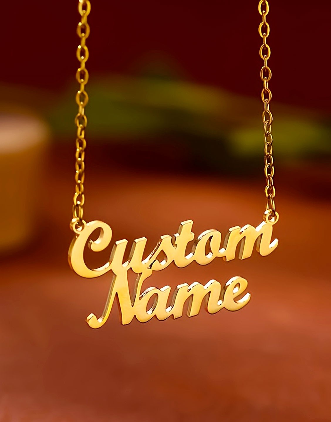 Customized Name Locket Necklace for Girls - Ideal for Gifting (TK18063)