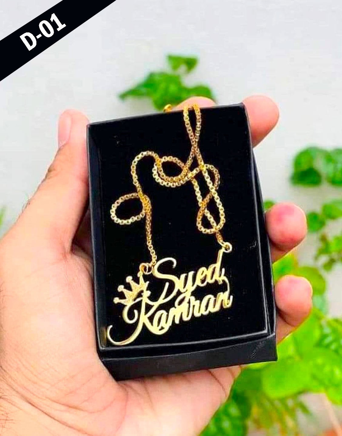 Customized Name Locket Necklace for Girls - Ideal for Gifting (TK18063)