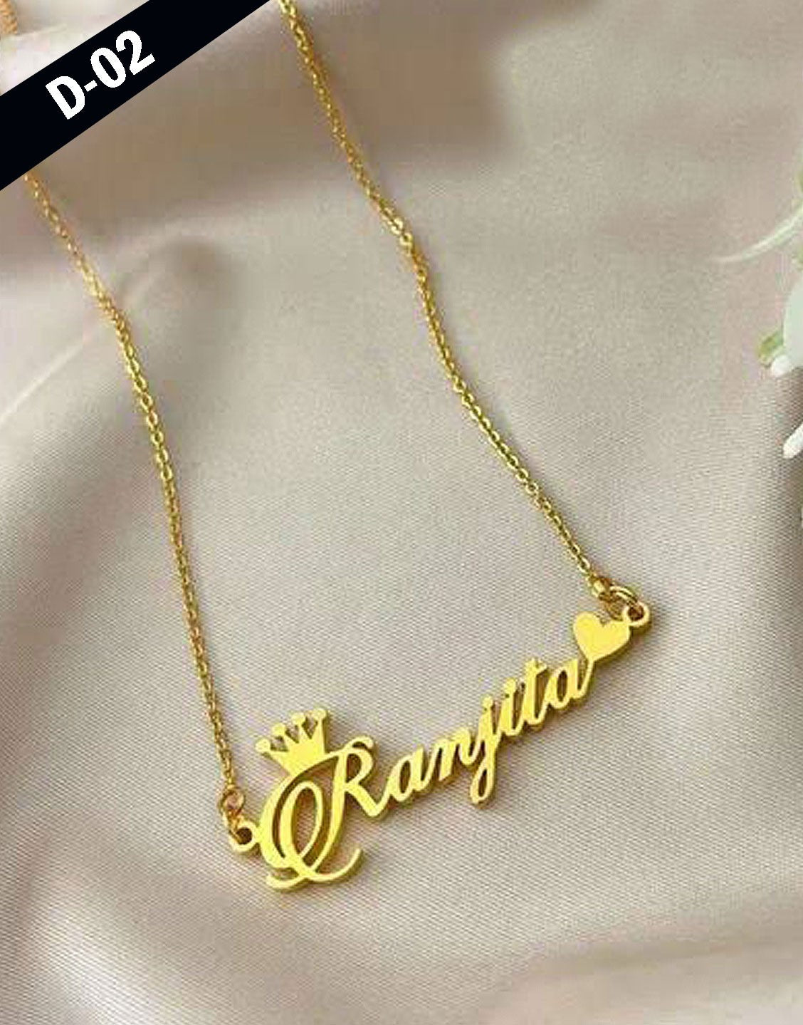 Customized Name Locket Necklace for Girls - Ideal for Gifting (TK18063)