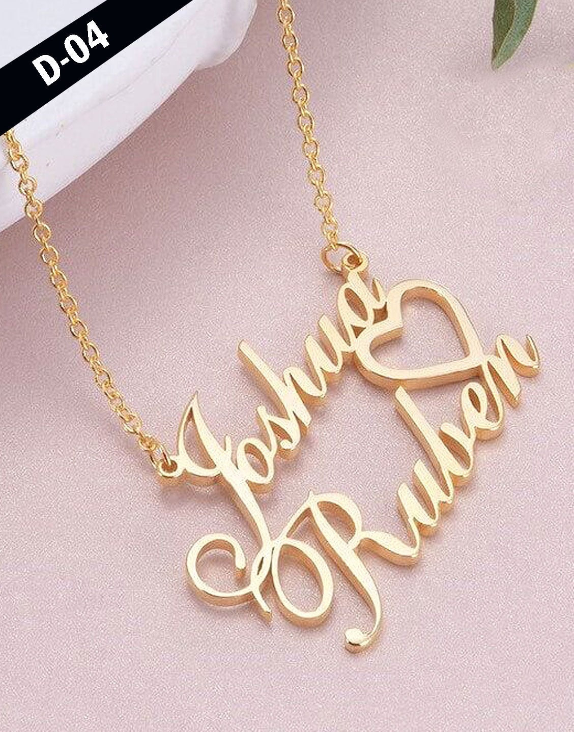 Customized Name Locket Necklace for Girls - Ideal for Gifting (TK18063)