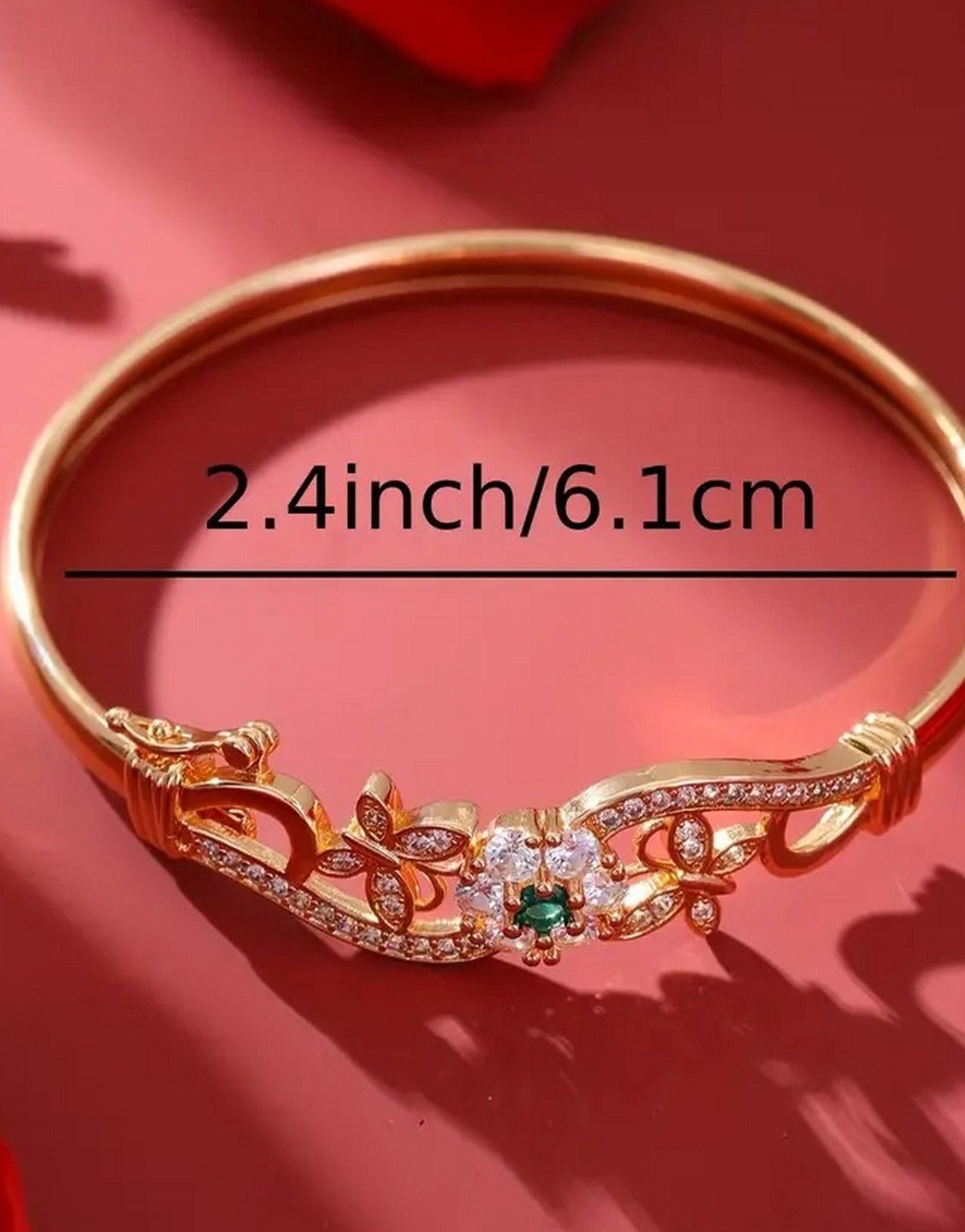 Luxury Synthetic Rhinestones Bangle Bracelet for Ladies (TK18128)