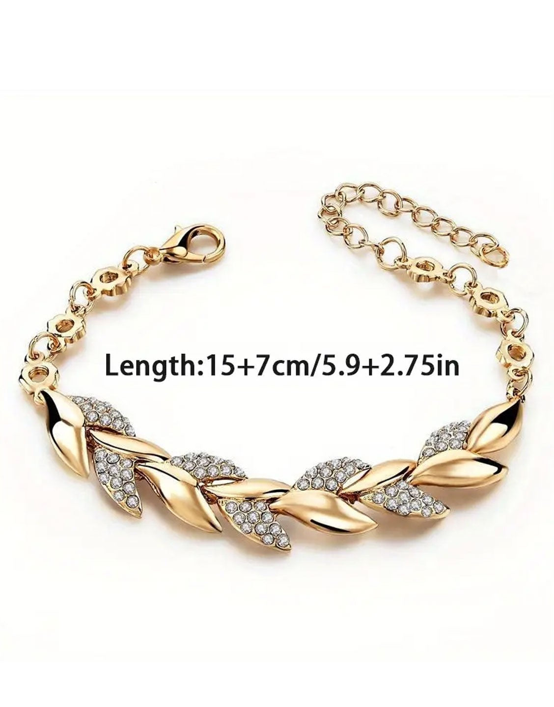 Luxurious Design Golden Trendy Bracelet for Women (TK18129)