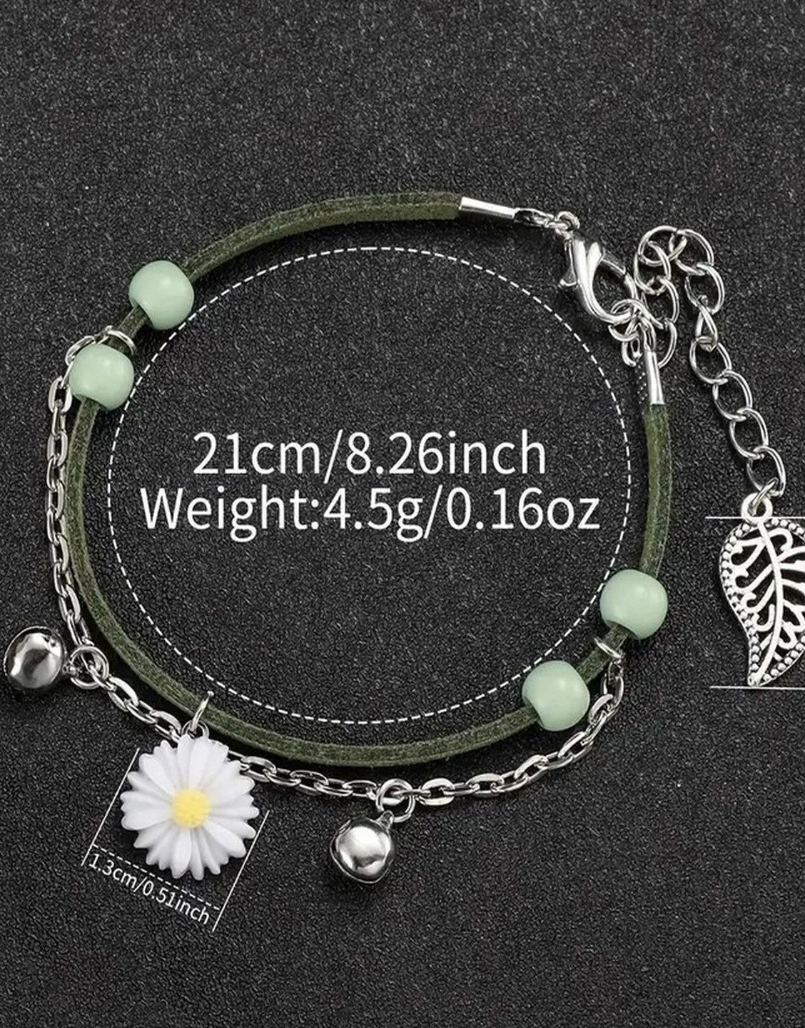 2-Pcs Korean Style Wrist Watch and Bracelet Set (TK18165)