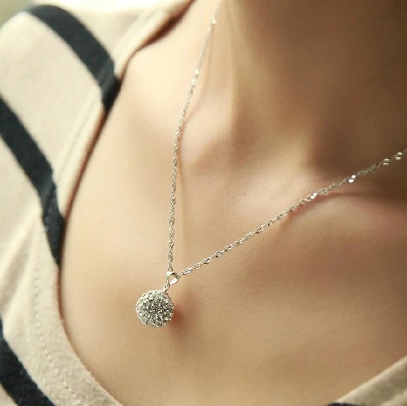 Crystal Ball Necklace - trinkets.pk