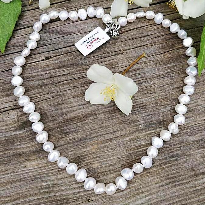 Baroque Freshwater Pearl Necklace - trinkets.pk